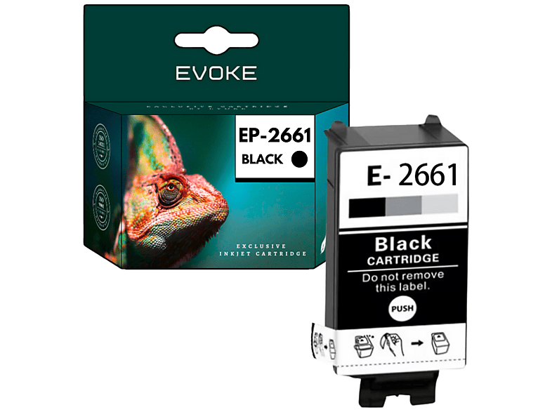 EVOKE Tusz do drukarki Epson 2661 czarny (black) | 6 ml | 250 stron ...