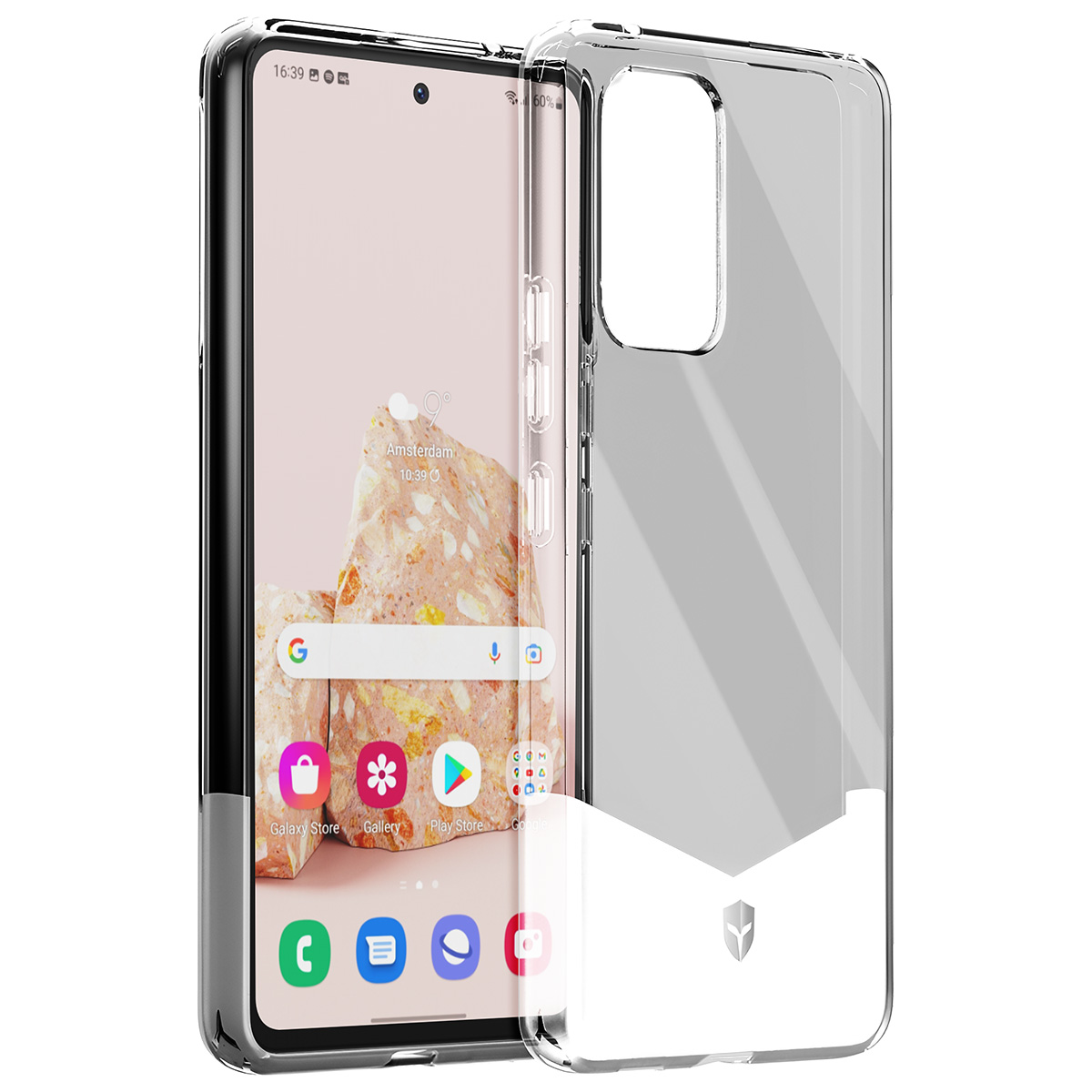 Custodia WILLIS Per Oppo A53 4G / A53s 4G: Cover Morbida In TPU Sfumato Trasparente, Antiurto E Fashion
