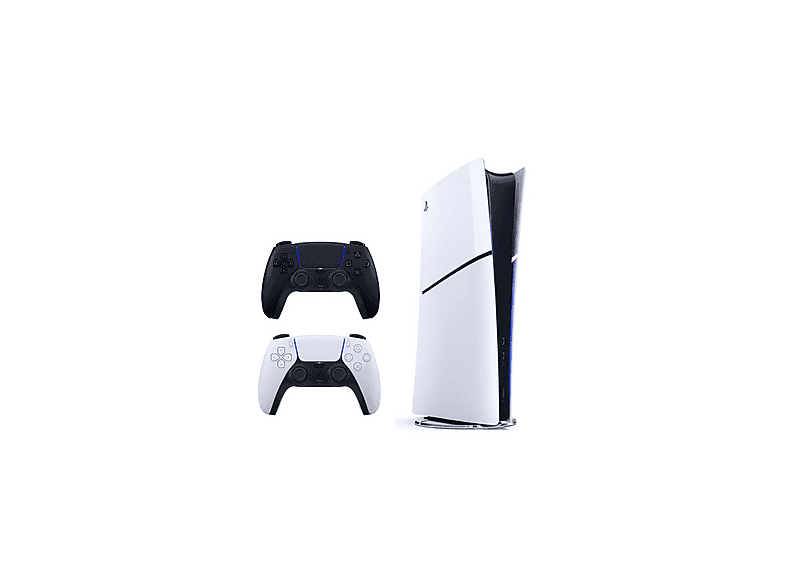SONY 2. Siyah Dualsense + Playstation 5 Slim Digital 825 GB (İthalatçı Garantili) Oyun Konsolu Beyaz