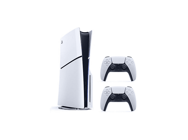 SONY 2.DualSense + Playstation 5 Slim Standart Edition 1TB (İthalatçı Garantili) Oyun Konsolu Beyaz