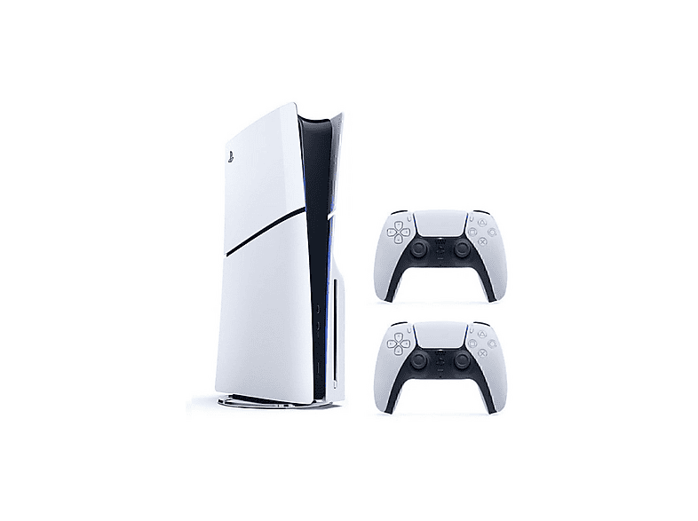 SONY Playstation PS 5 Slim CDli Yeni Model Türkçe Menü Çift Kol 1 TB (İthalatçı Garantili) Oyun Konsolu Beyaz