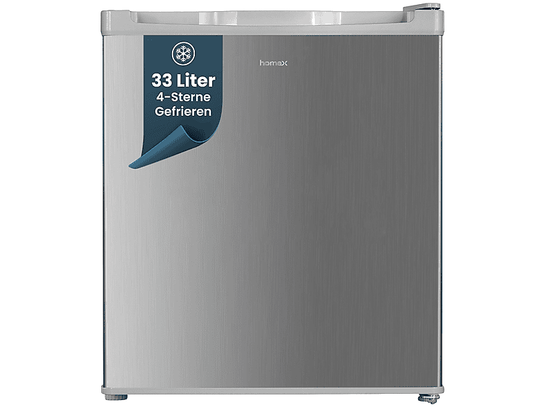 HOMEX FM1015-S Mini Gefrierschrank (E, 510 mm hoch)