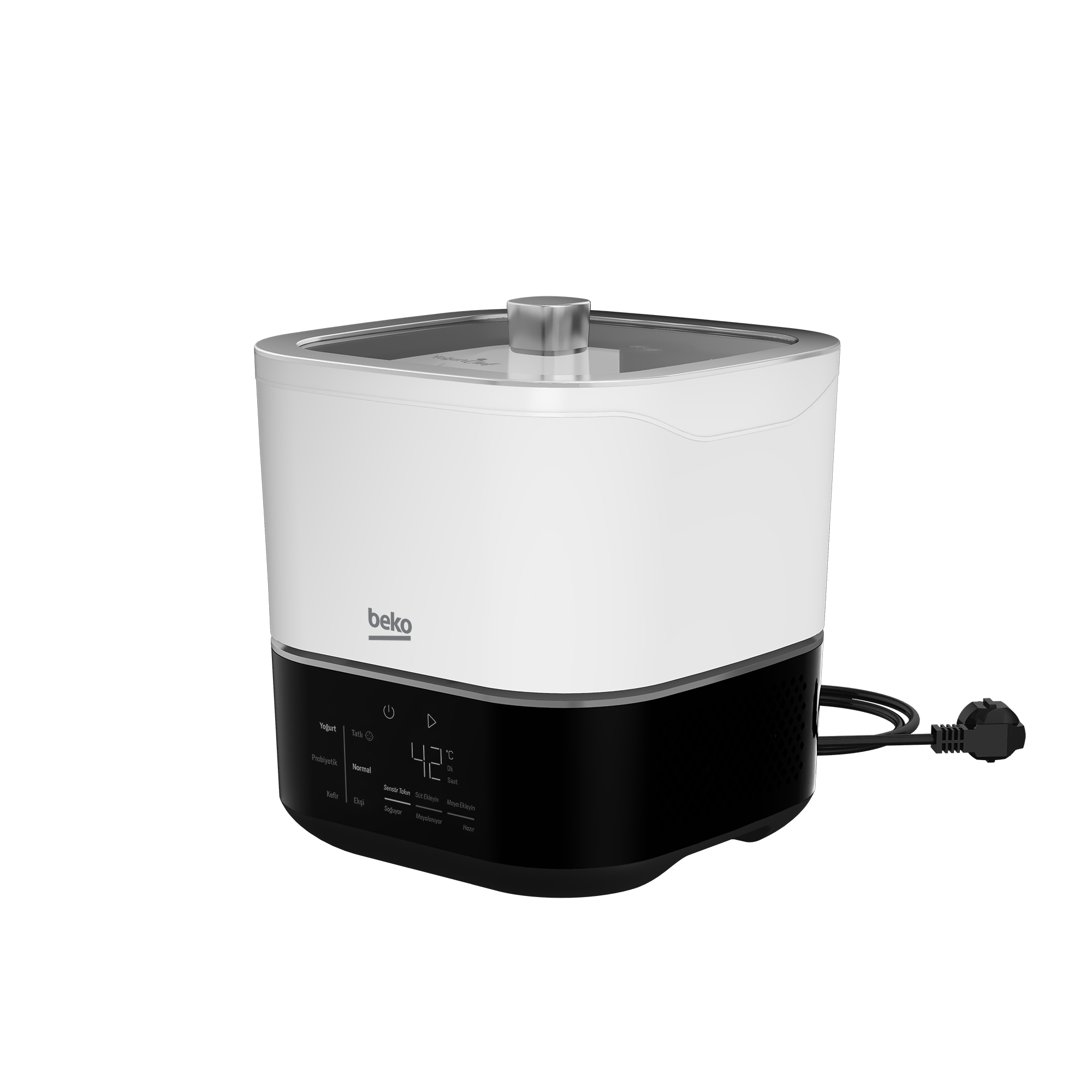 BEKO YM 2200 I Yoğurt Chef® Probiyotik Kefir Yoğurt Makinesi Beyaz