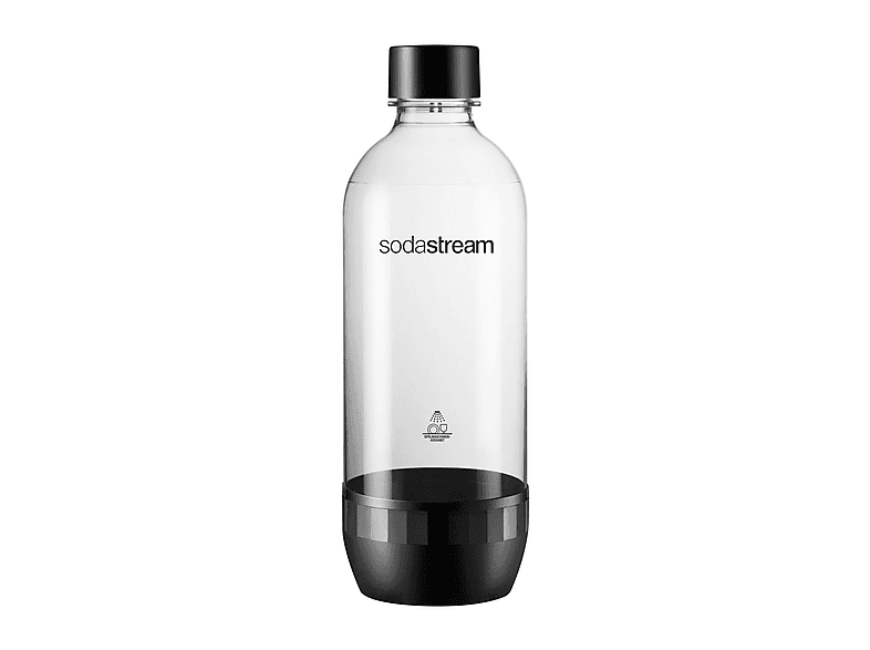 SODASTREAM 1042260490 2X1L TRITAN FLASCHE DUO PACK TRITAN Flaschen Transparent/Schwarz