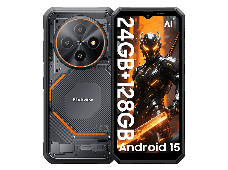 BLACKVIEW FORT 2 256 GB Schwarz Dual SIM