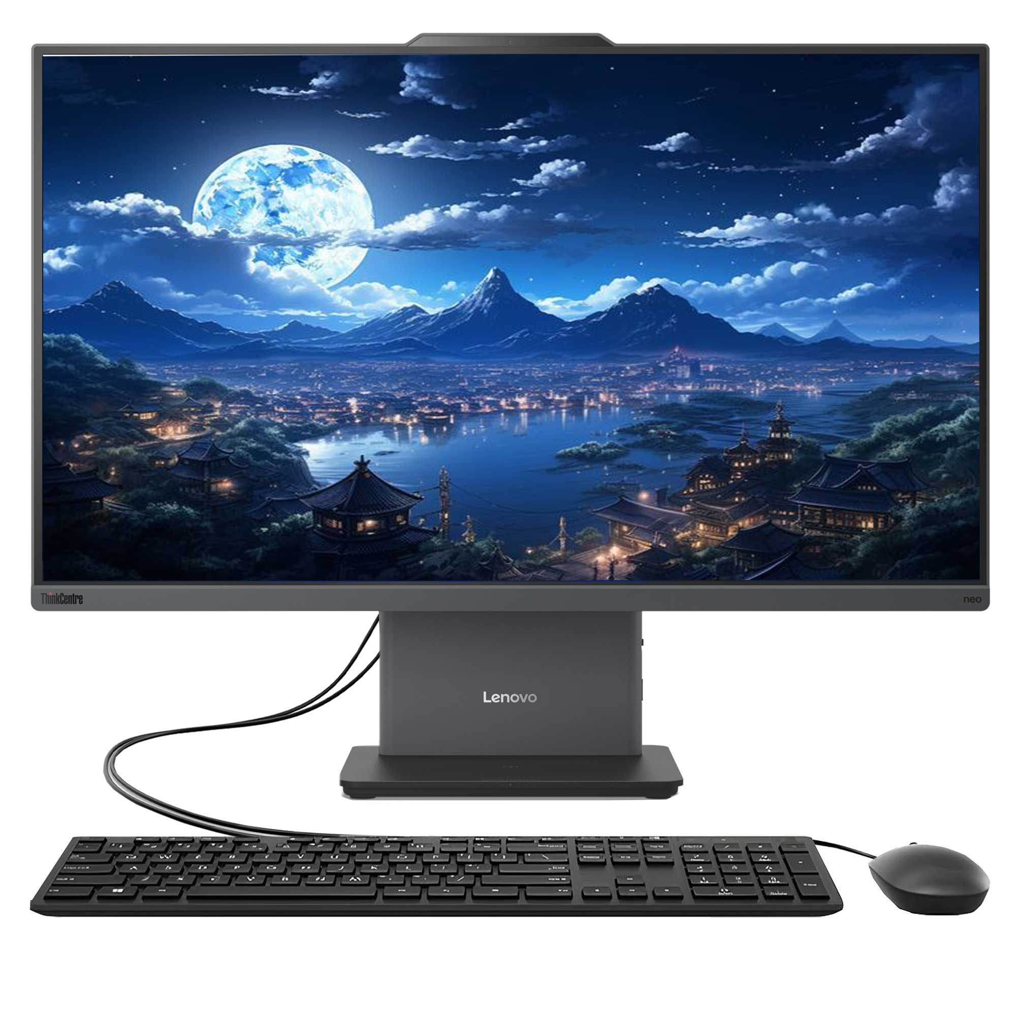 LENOVO ThinkCentre Neo 50A 12SA000RTR05  FHD Intel Core i7-13620H 32 GB 2 TB 27 inç FreeDOS All In One Bilgisayar Gri