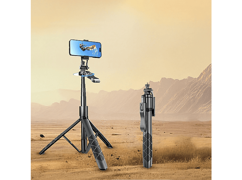 TORIMA L16 Selfie Kumandalı 153 CM Anroid IOS Go Pro Uyumlu Çok