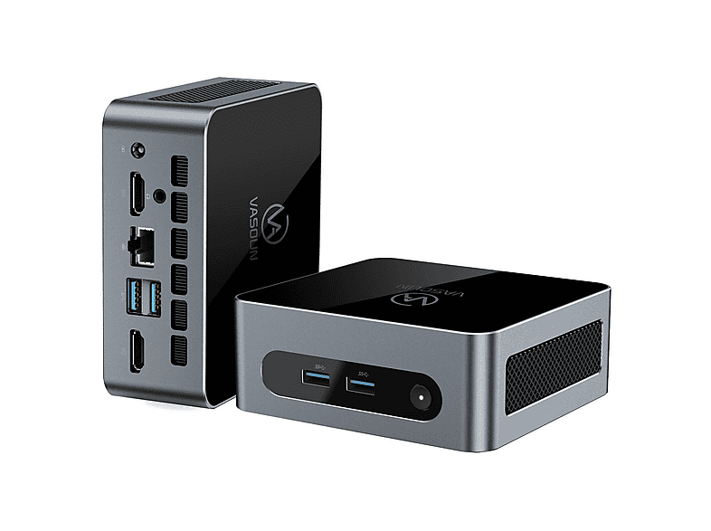 VASOUN Dual 4K Display, Mini-PC -, 8 GB RAM, 256 GB SSD, Intel® UHD Graphics, Unbekanntes Betriebssystem