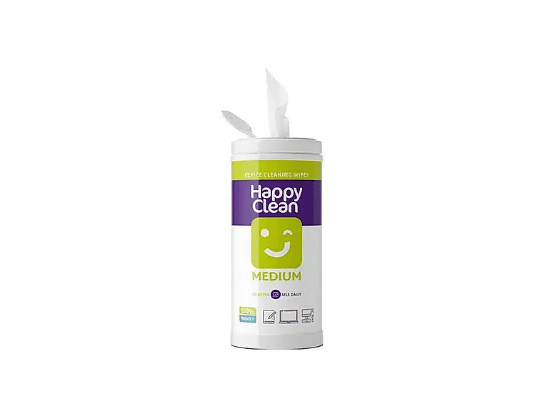 HAPPY CLEAN Premium 70 x Medium Reinigingsdoekjes | MediaMarkt