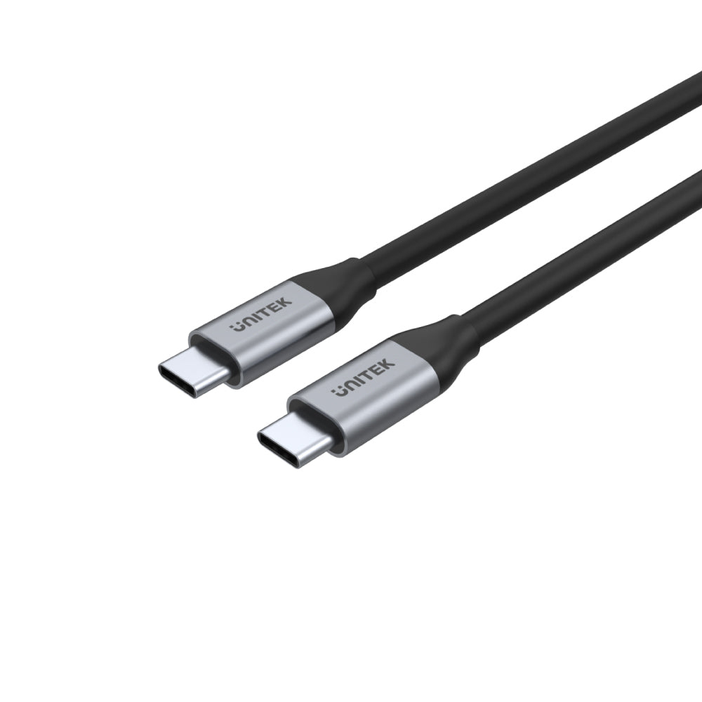 UNITEK C14091ABK 2 m Type-C to Type-C Hızlı Şarj Kablosu Siyah