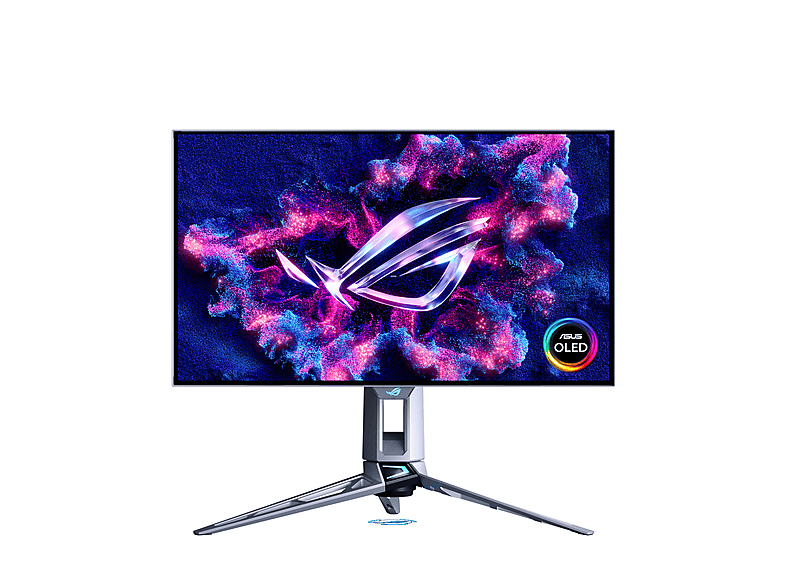 ASUS ROG Swift OLED PG27AQWP-W 2K QHD HD Dual Mode Adaptive Sync Tandem OLED Pivot 26,5 inç WQHD 0,02 ms 540 Hz Gaming Monitör Siyah