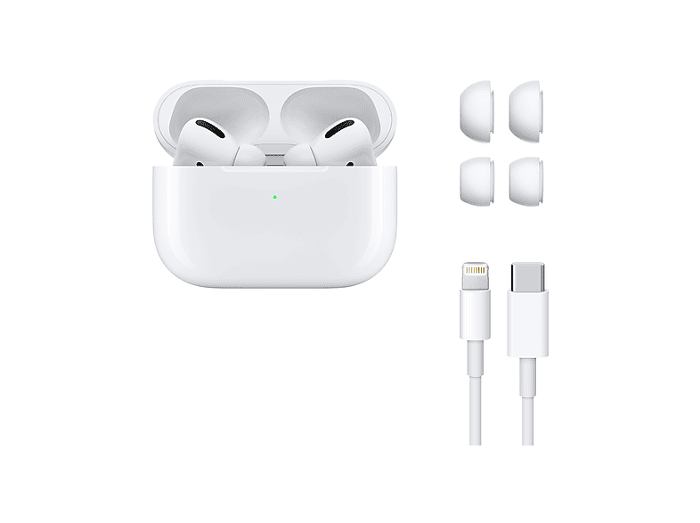 APPLE AIRPODS PRO MIT WIRELESS CHARGING CASE MWP22ZM/A, In-ear