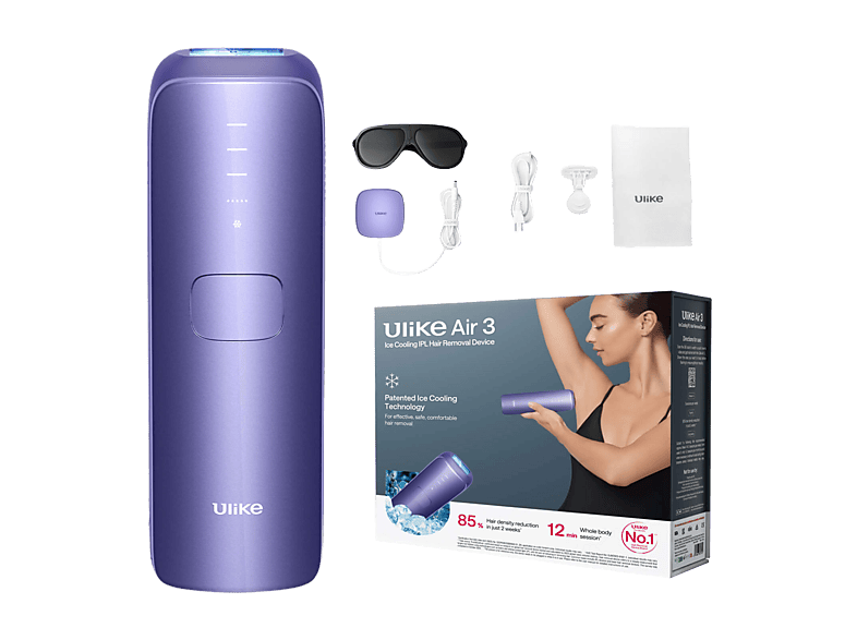 ULIKE Air3 purple Epilator paars