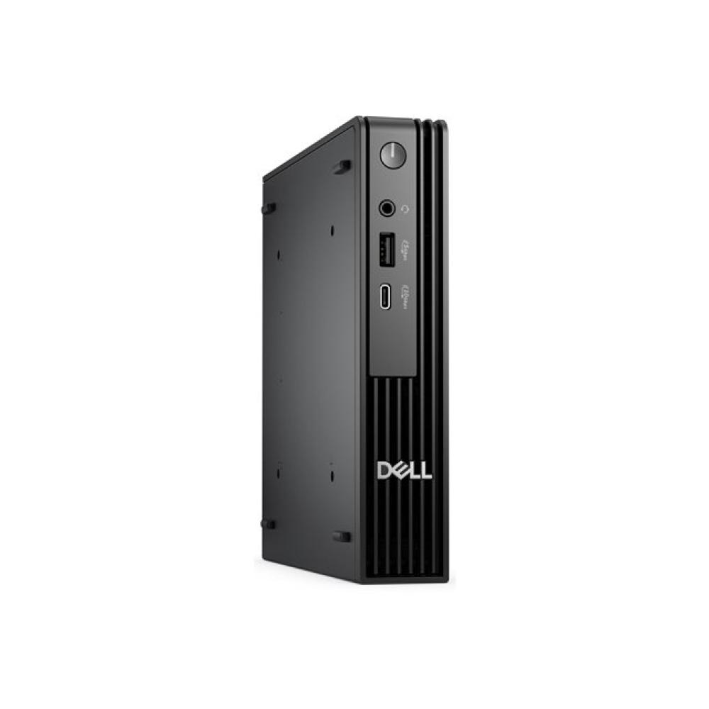 Un case per computer Dell nero su sfondo bianco. La torre è in posizione verticale con porte e un pulsante di accensione.