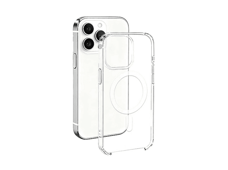 LOPARD iPhone 16 Pro Uyumlu Wireless Şarj Özellikli Şeffaf Orjin Kapak Telefon Kılıfı Çok Renkli