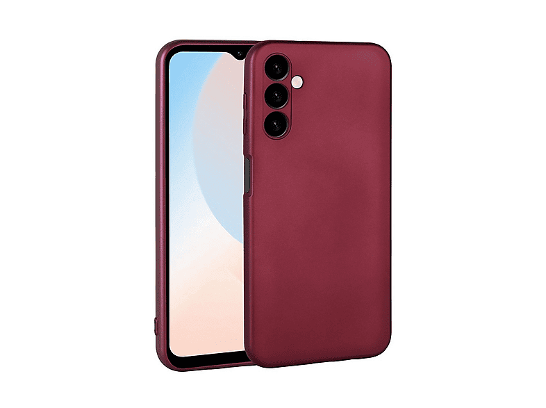 GPACK Samsung Galaxy A16 Uyumlu Premier Silikon Telefon Kılıfı Mürdüm