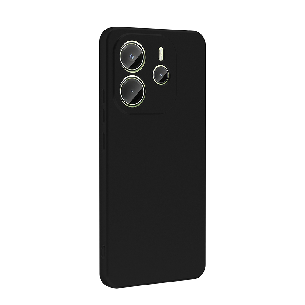 GPACK Xiaomi Redmi Note 14 Uyumlu Premier Silikon Telefon Kılıfı Siyah