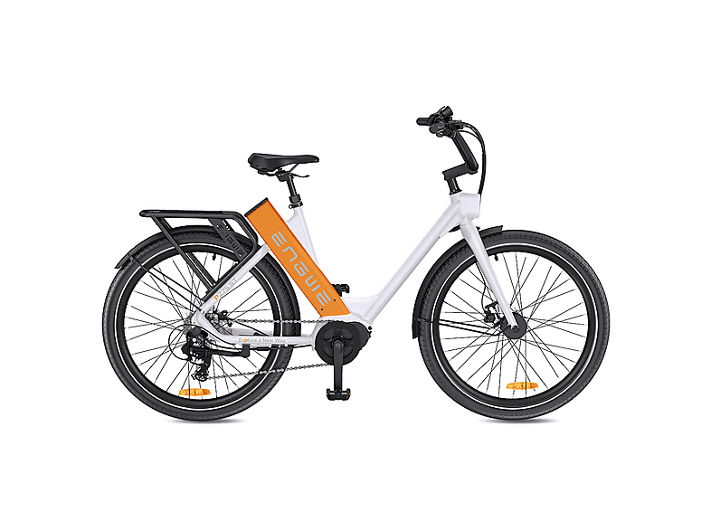 ENGWE P275 ST Citybike (Laufradgröße: 27,5 Zoll, Erwachsene-Rad, White/Orange)