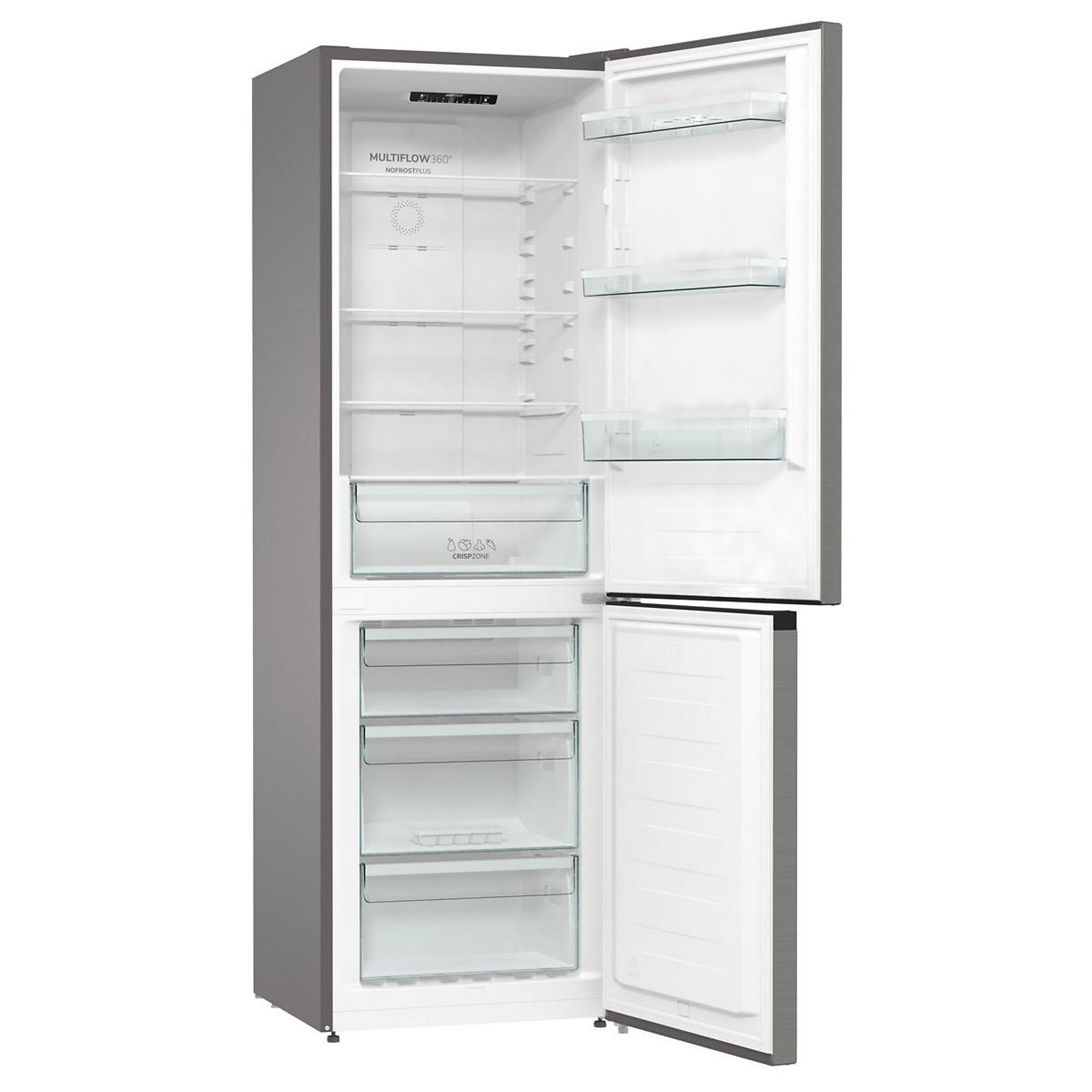 Lodówko-zamrażarki GORENJE NRK61CS2XL4 Szary | MediaMarkt