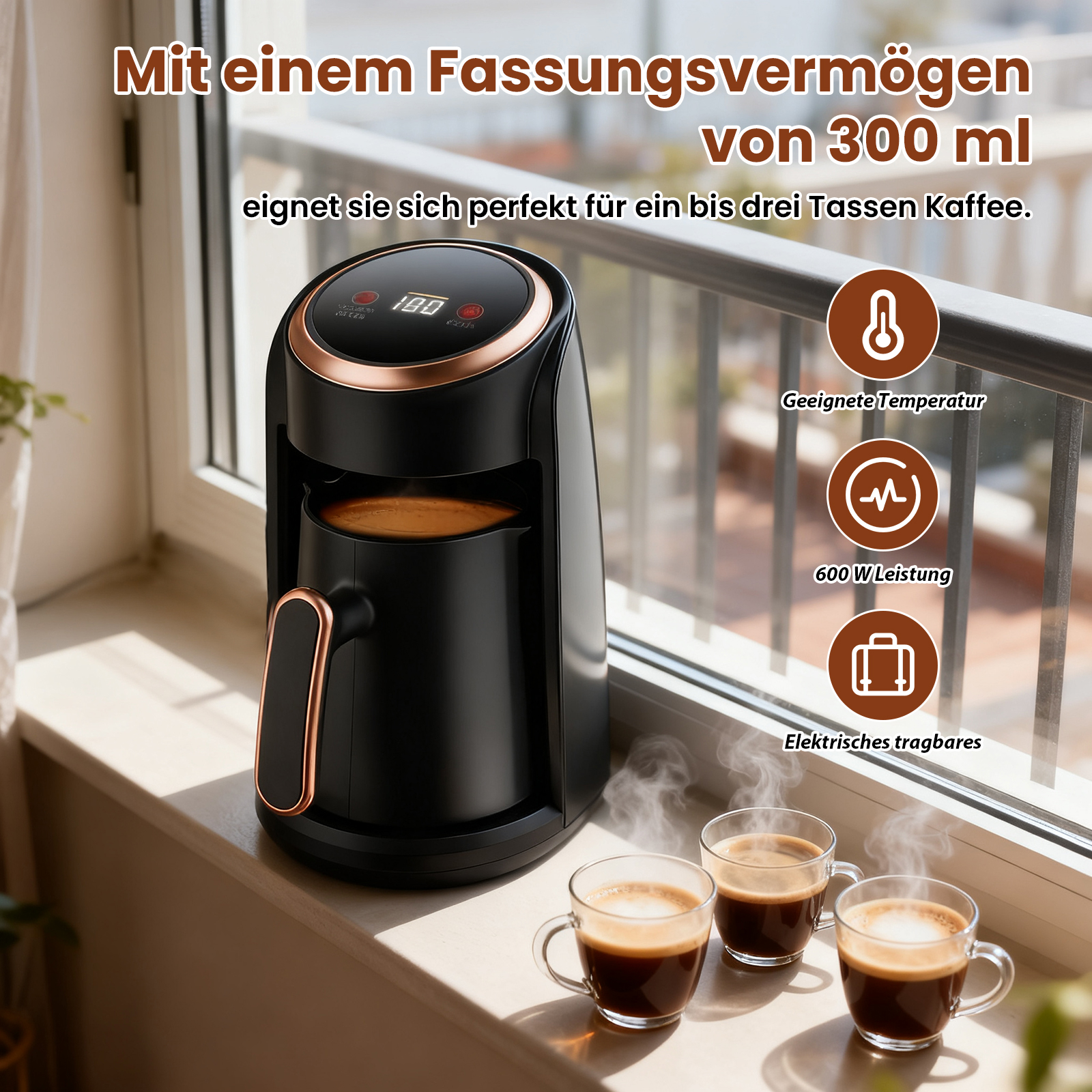 Hatır Koz Melkachtige Turkische Kaffeemaschine - Netherlands