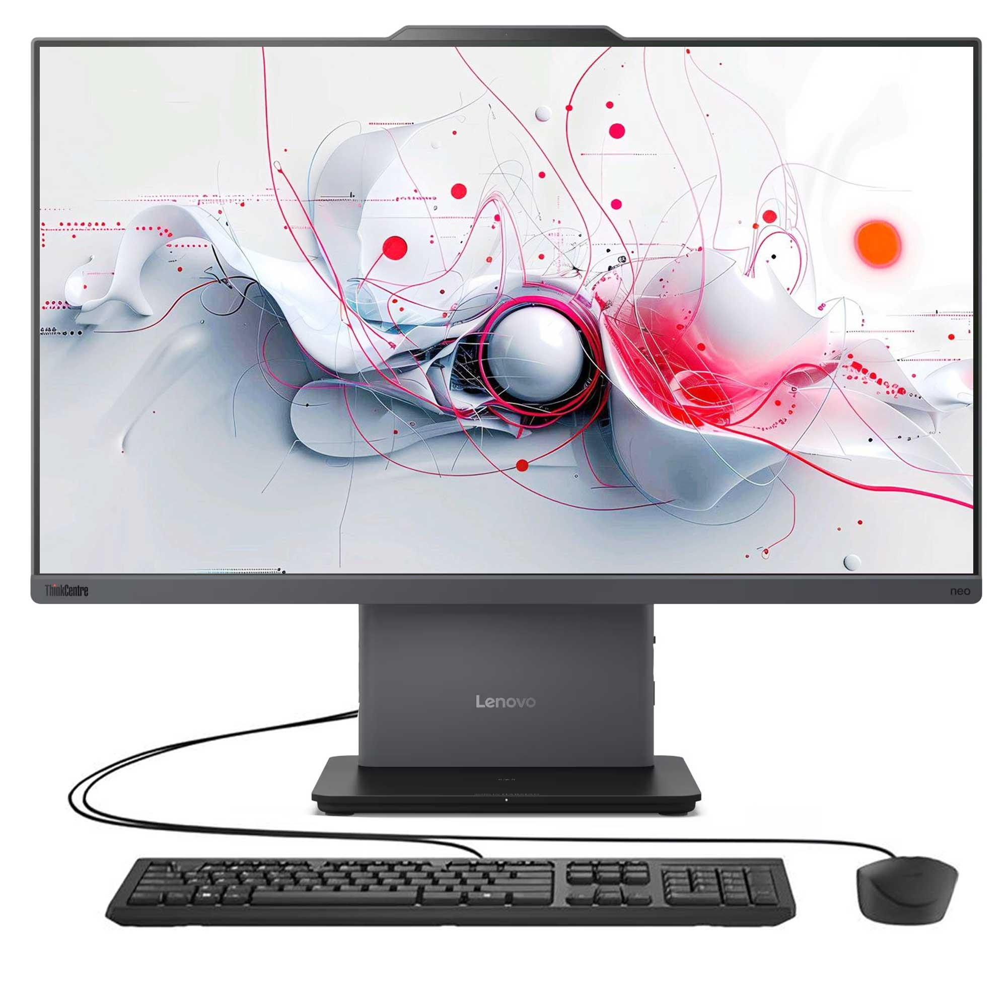 LENOVO ThinkCentre Neo 50A 12SC000YTR06  FHD Intel Core i5-13420H 32 GB 1 TB 23,8 inç FreeDOS All In One Bilgisayar Gri