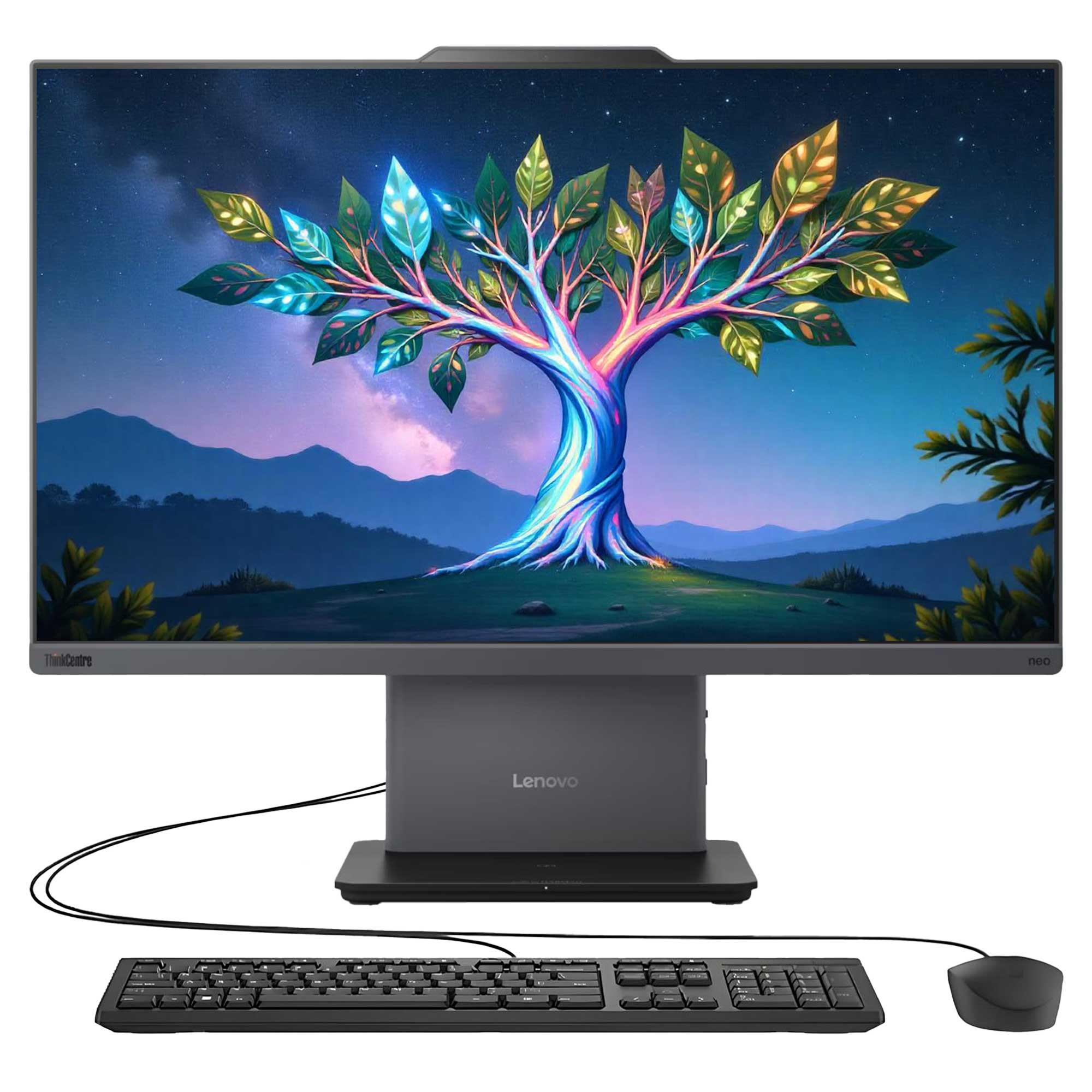 LENOVO ThinkCentre Neo 50A 12SC000QTR01  FHD Intel Core i5-13420H 16 GB 1 TB 23,8 inç FreeDOS All In One Bilgisayar Gri