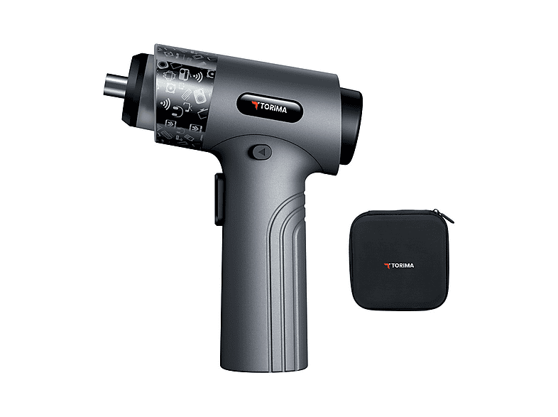 TORIMA TTS-01 Gri 30 Parça Led Işıklı Mıknatıslı Type-C Sarjlı