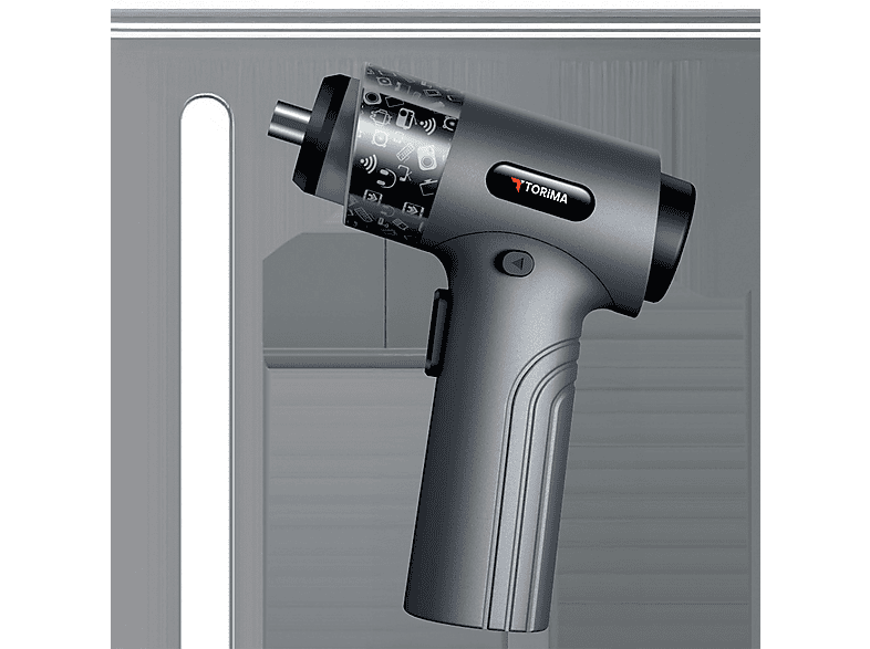 TORIMA TTS-01 Gri 30 Parça Led Işıklı Mıknatıslı Type-C Sarjlı
