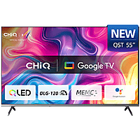 MediaMarkt CHIQ U55QST Google TV QLED 55 inch 2025 QLED 4K aanbieding