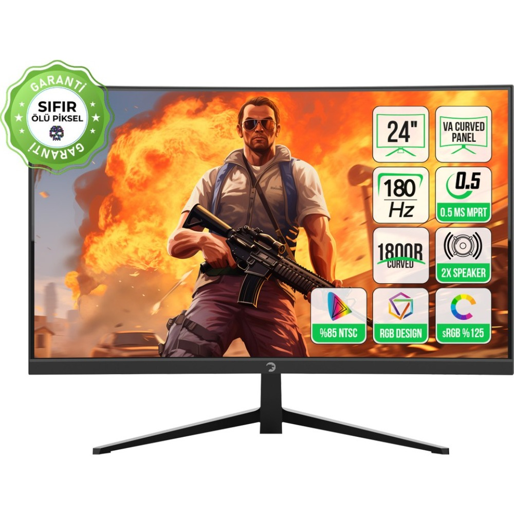 ライトゲーミングPC☆SSD240GB☆グラボGTX645 GAMEPOWER Vivid T40 Curved Va 24 inç Full-HD 0,5 ms 180 Hz Gaming