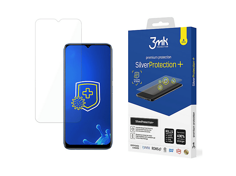 Slabo Pellicole Protettive Per Display Realme 8 5G – 4 Pezzi, Crystal Clear, Anti Graffio E Anti Impronta, Rimovibili E Riutilizzabili, Made In Germany