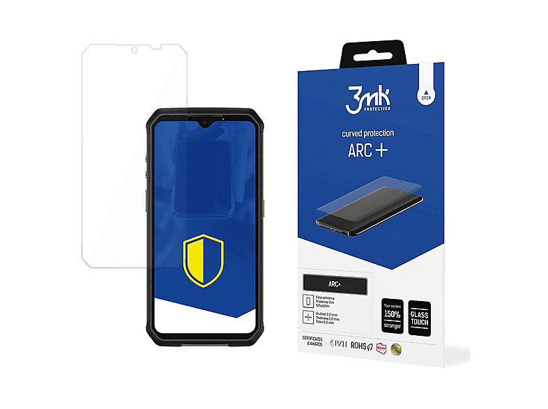 PELLICOLA PROTETTIVA 3MK 3mk ARC+ per Ulefone Armor 9 | Antigraffio, Auto-rigenerante