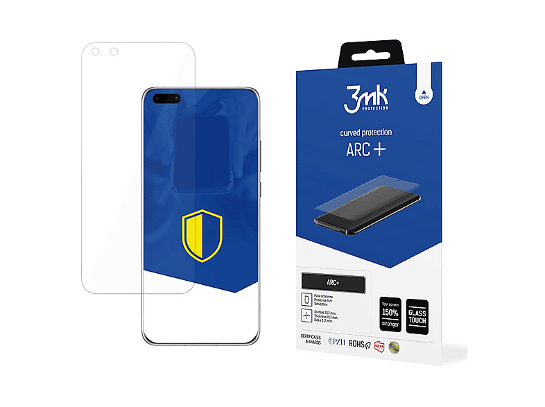 Nandu ZenGlass Pellicola Protettiva Per Alcatel Idol 4 PRO - Durezza 9H, 0,25mm, Ant Impronta, NON Temperata