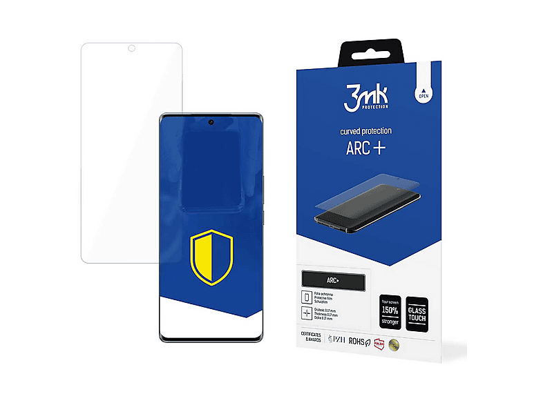 Mr.Shield Pellicola Protettiva per DOOGEE S41 PRO, DOOGEE S41 and DOOGEE S41T Vetro Temperato [9H Durezza] [3 Pezzi] Protezione Schermo Senza Bolle