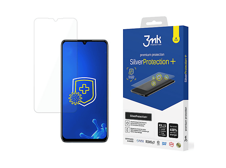 Ibywind 2 Pezzi Vetro Temperato per iPhone 12 Pro Max(6.7),con Protezione Obiettivo Fotocamera(Blu),Skin in Stile Fibra di Carbonio per Il Retro
