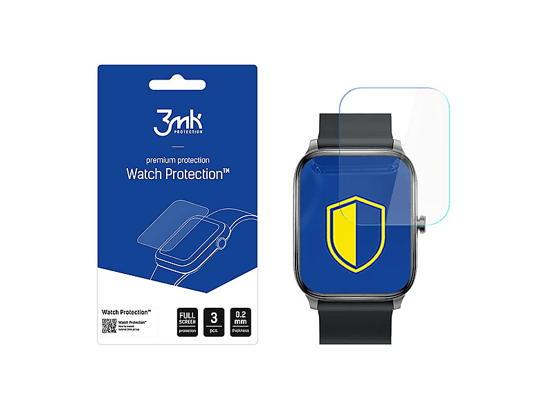 6x Pellicola per Oppo F3 Protettiva Protezione Schermo Cristallo dipos