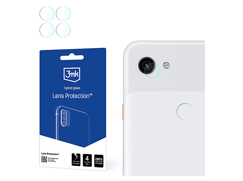 Pellicola Protettiva per Google Pixel 3a XL Protezione Vista 4