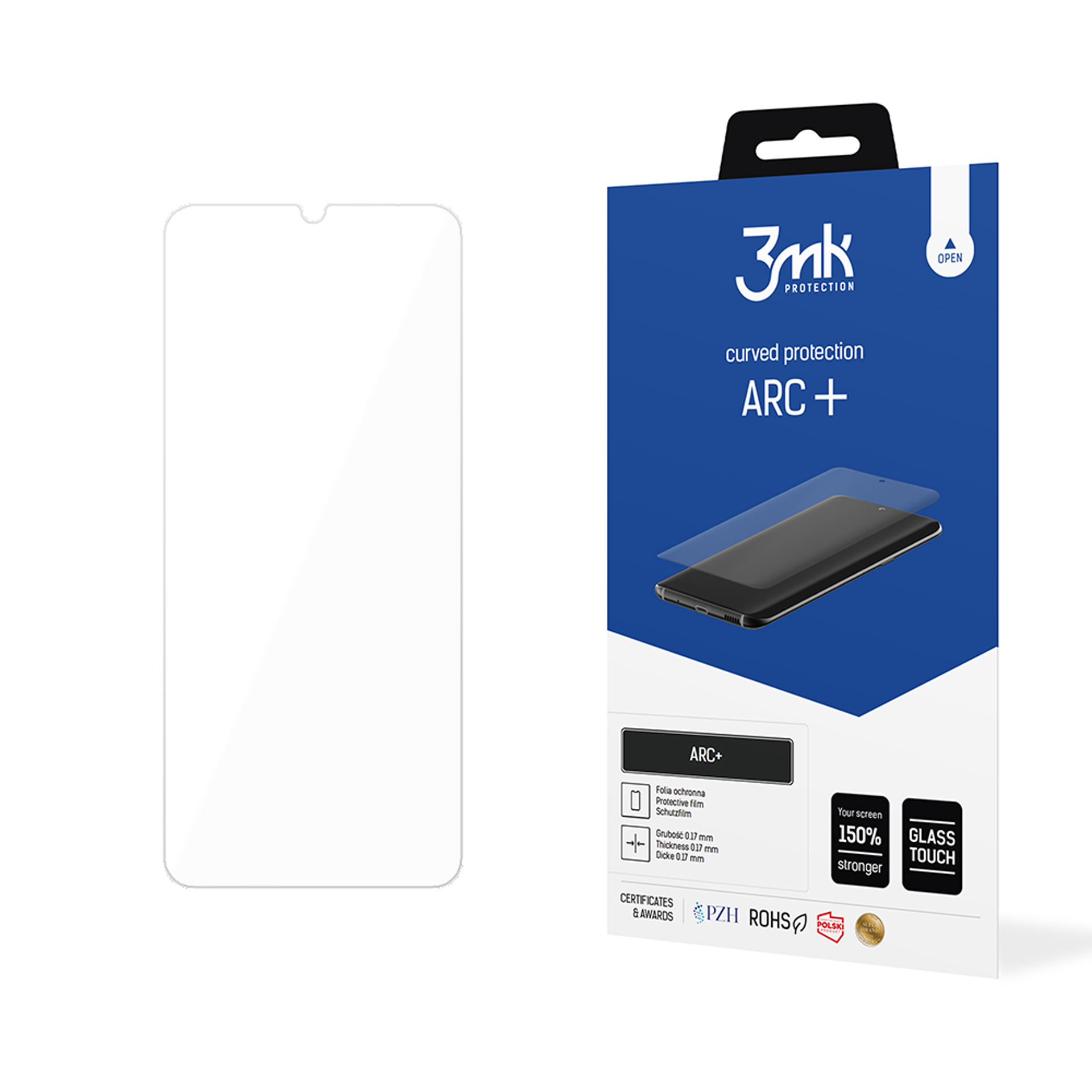 Pellicola Protettiva Anti Luce Blu Per Alcatel 3T8 2020 - TPU Flessibile 0.14mm, Filtro UV400