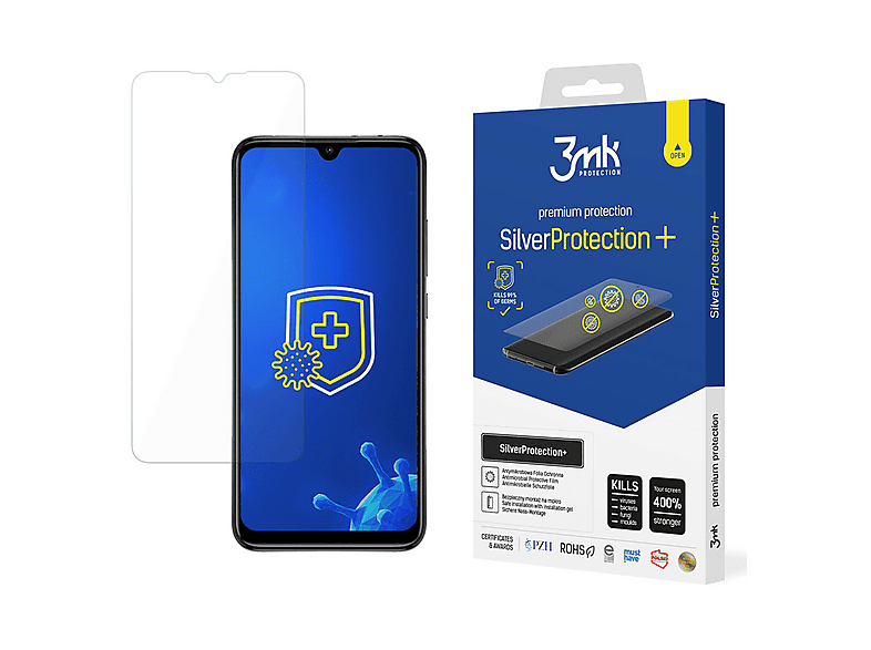 Brotect AirGlass Pellicola Protettiva In Vetro Ibrido Per Xiaomi Mi 9T Pro - Durezza 9H, Trasparente, Made In Germany