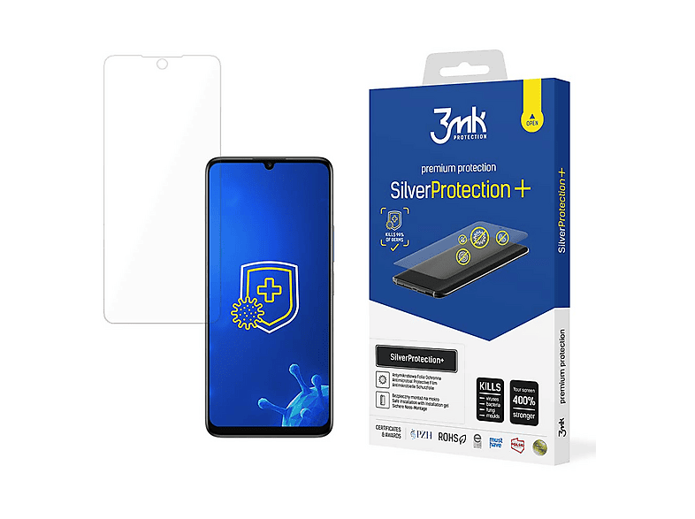 VETRO TEMPERATO 3MK Screen Protector per TCL 50 SE | Antigraffio, Oleorepellente - Facile Installazione