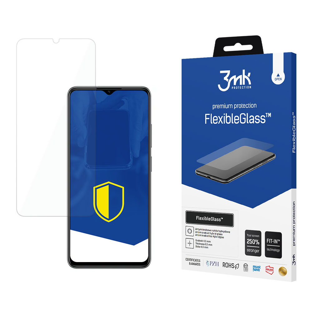 PELLICOLA IN VETRO TEMPERATO PER ZTE BLADE A52 PROTEZIONE COMPLETA CURVO A 52 9D