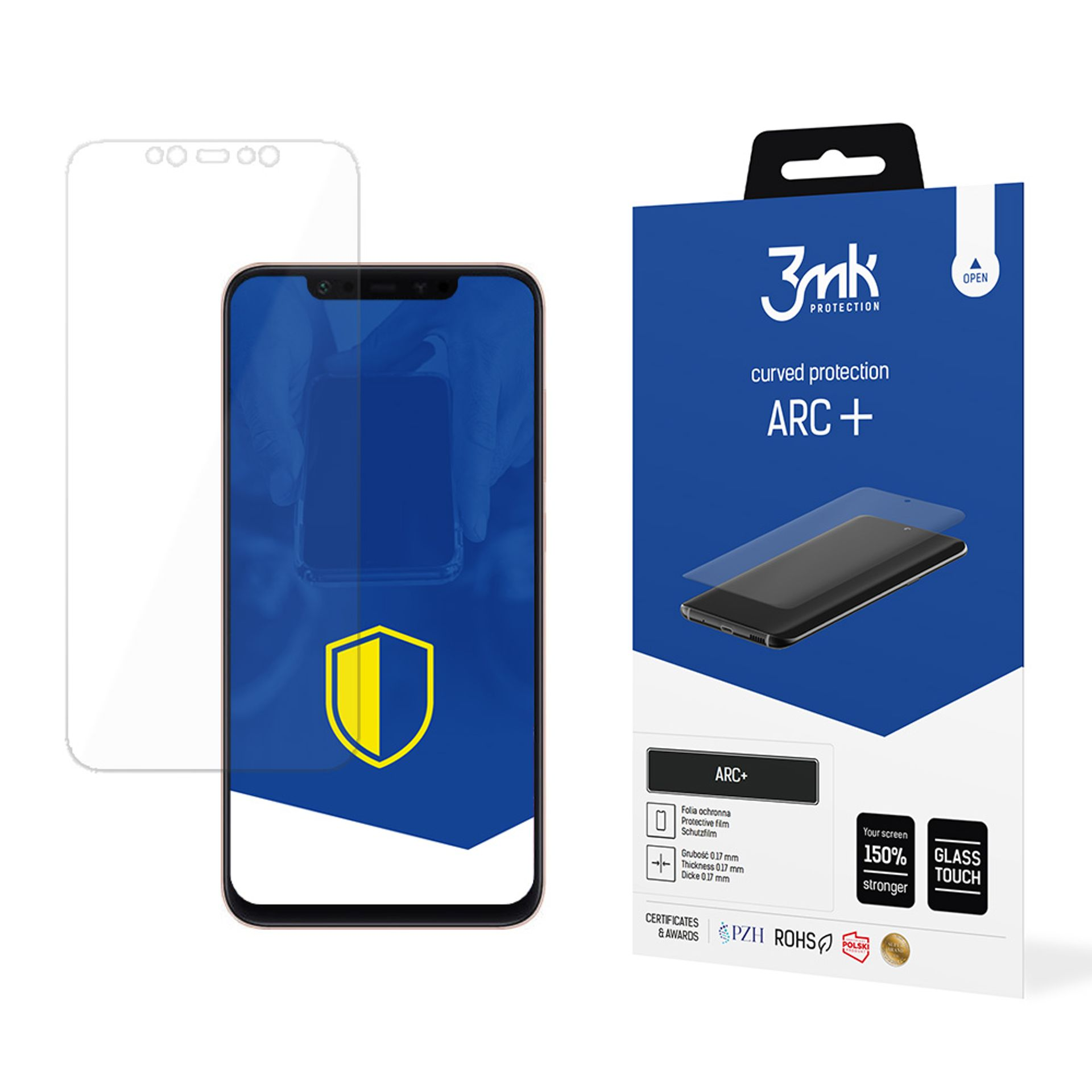 3x Pellicola protettiva per Xiaomi Mi 11T posteriore, rivestimento al 100