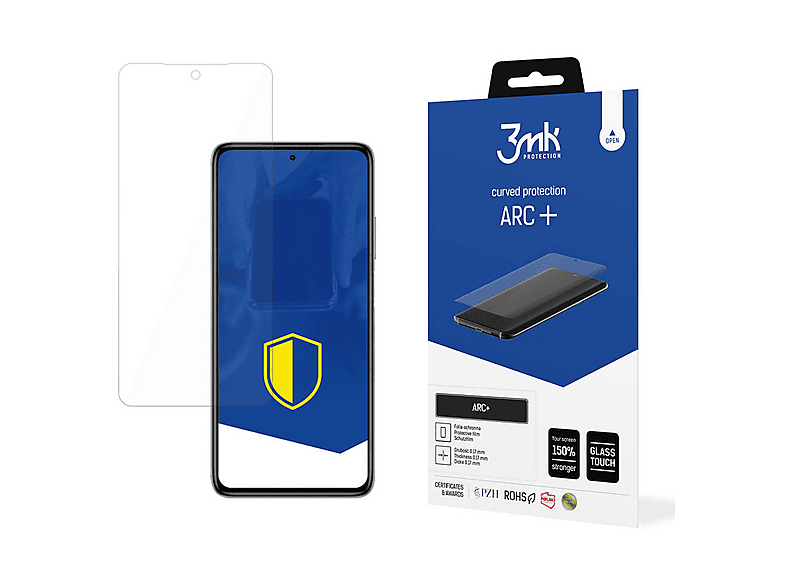 3+3x Pellicola per Xiaomi Redmi Note 8T Protettiva Protezione Antiriflesso