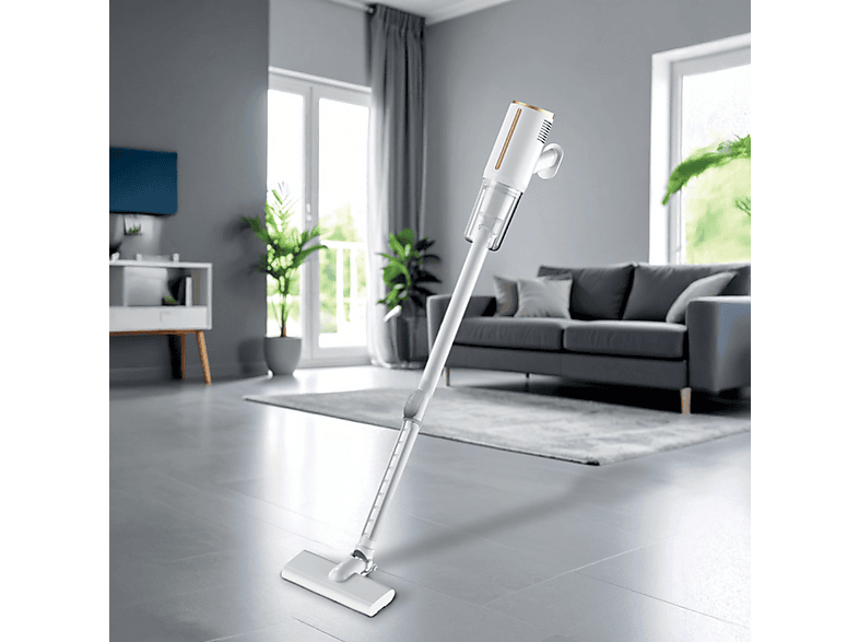TORIMA TVC-01 600W Elektrikli Vakum Dikey Süpürge Beyaz Fiyat
