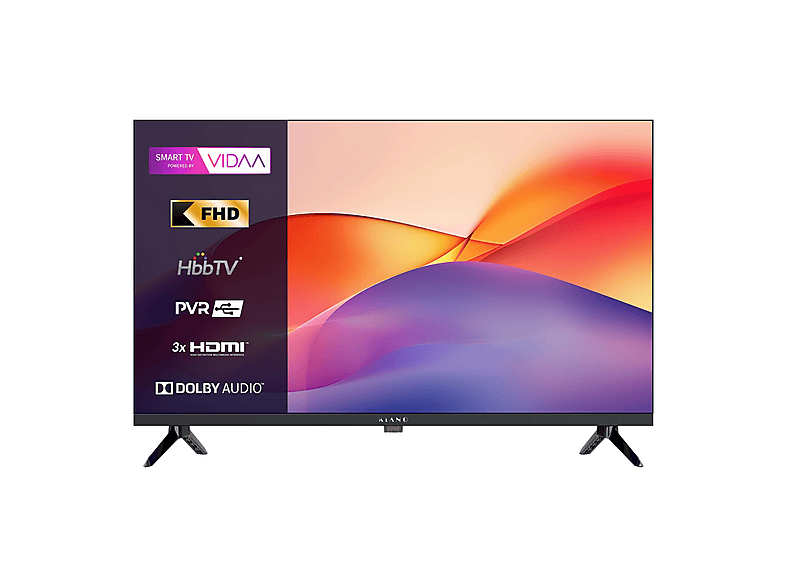 KIANO Elegance 32 Vidaa LED TV 32" (Flat, 32 Zoll / 81 cm, HD-ready, SMART TV)