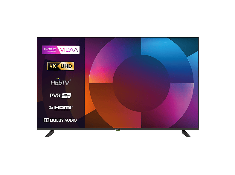 KIANO Elegance 55 Vidaa LED TV 55" (Flat, 55 Zoll / 139,7 cm, UHD 4K, SMART TV)