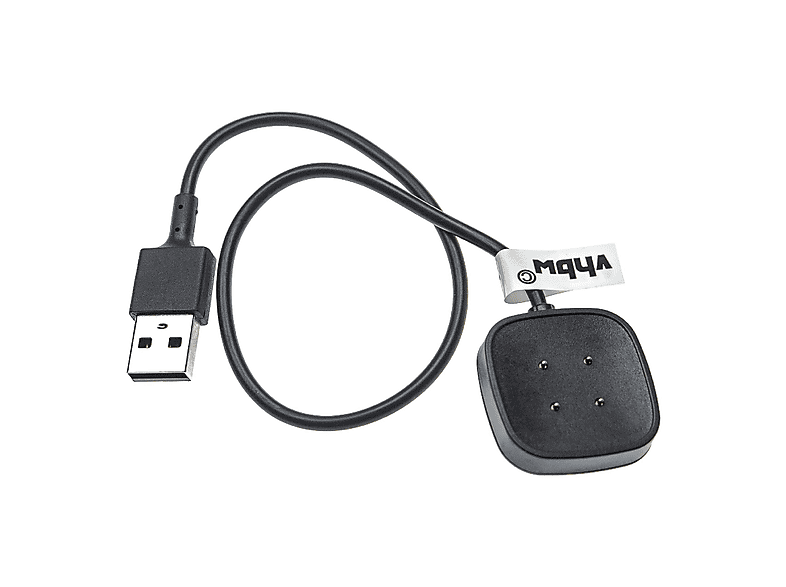 VHBW 60176, Ladegerät, Fitbit, Sense Versa 3, schwarz