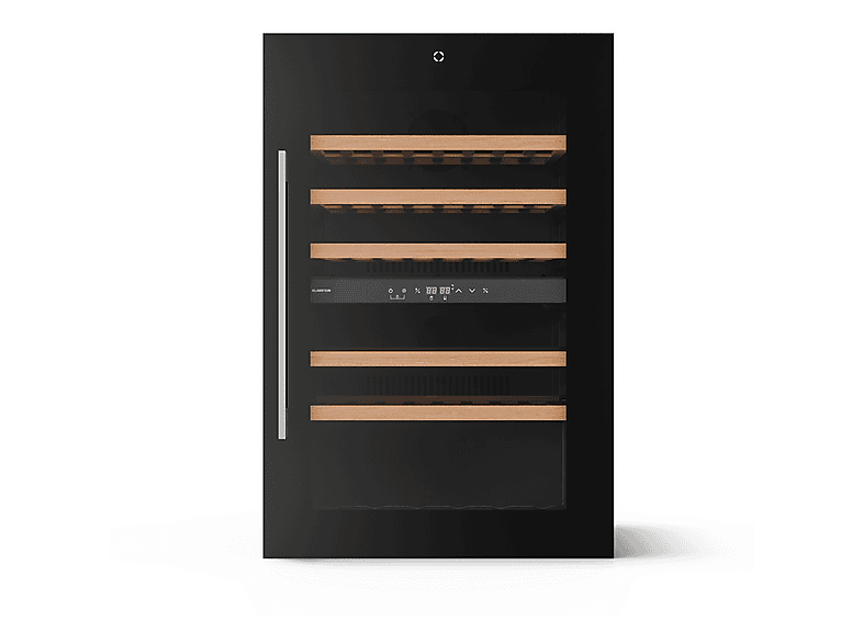 KLARSTEIN illuminosa Weinkühlschrank (EEK G, Schwarz)