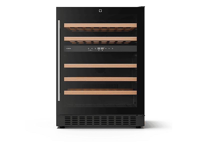 KLARSTEIN illuminosa Weinkühlschrank (EEK G, Schwarz)