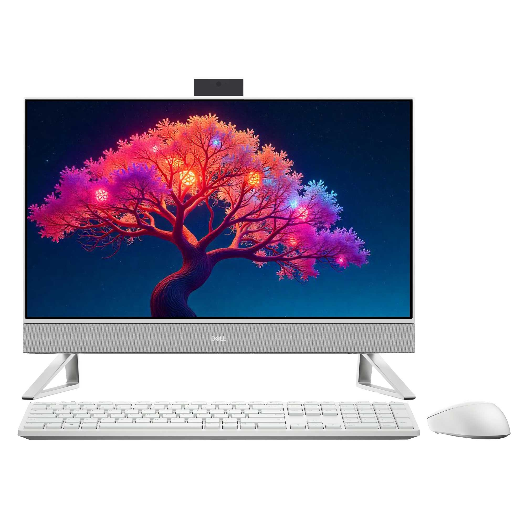 DELL Inspiron 5430 I5430AIO1025WP006 FHD Intel Core i5-120U 64 GB 2 TB 23,8 inç Windows 11 Pro All In One Bilgisayar Beyaz